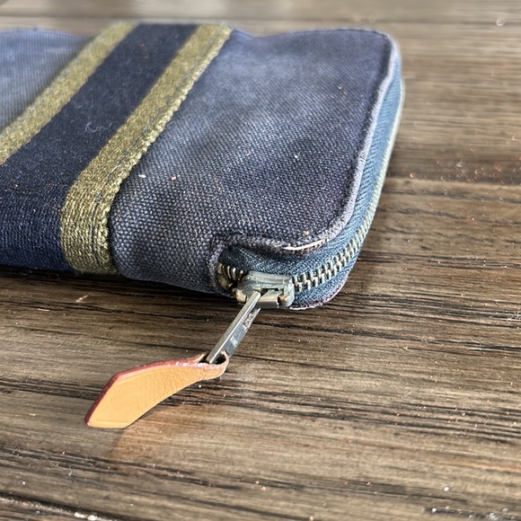 Hermes Herline Paris Blue Wallet - Picture 8 of 9